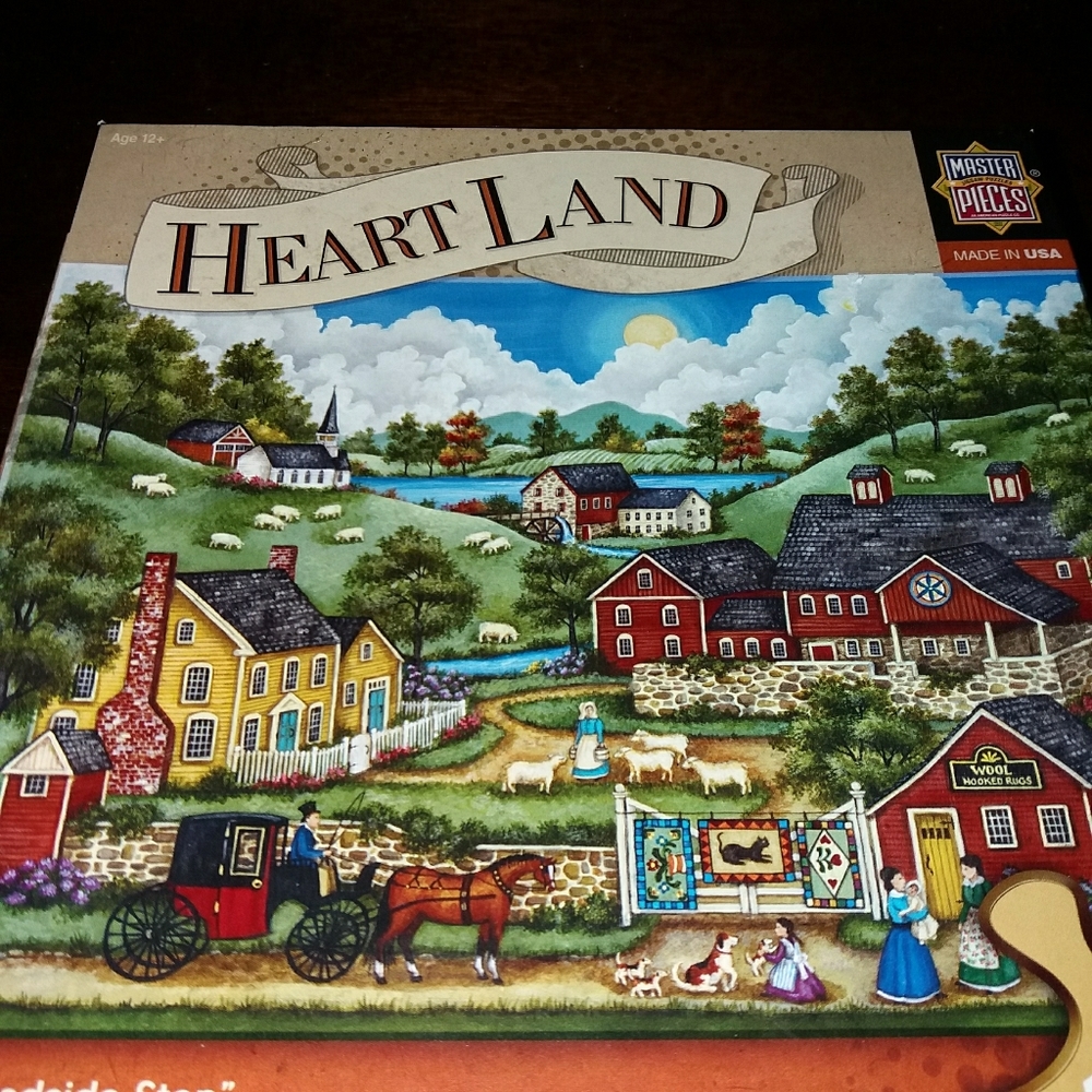 Master Piece Puzzles 500 A roadside stop 21×15"Use